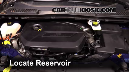 2015 Ford Escape SE 1.6L 4 Cyl. Turbo Windshield Washer Fluid Add Fluid